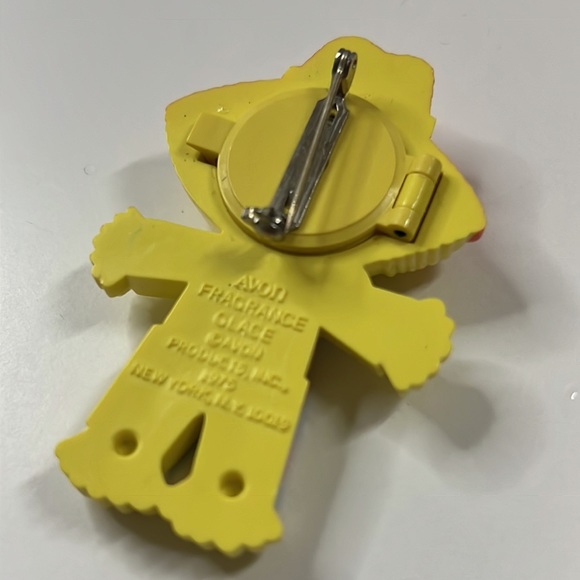 Vintag 70s Avon Peter Patches Scarecrow Collectible Fragrance Glace Pin Pals - Picture 5 of 10